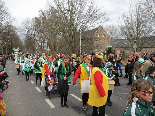 Karnevalszug 2016 - Bilder an der Kommandeursburg