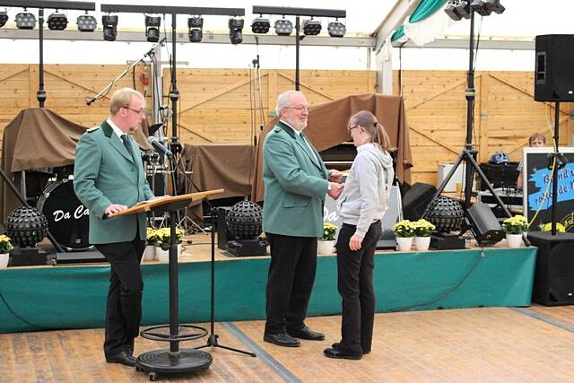Messe und Ehrungen