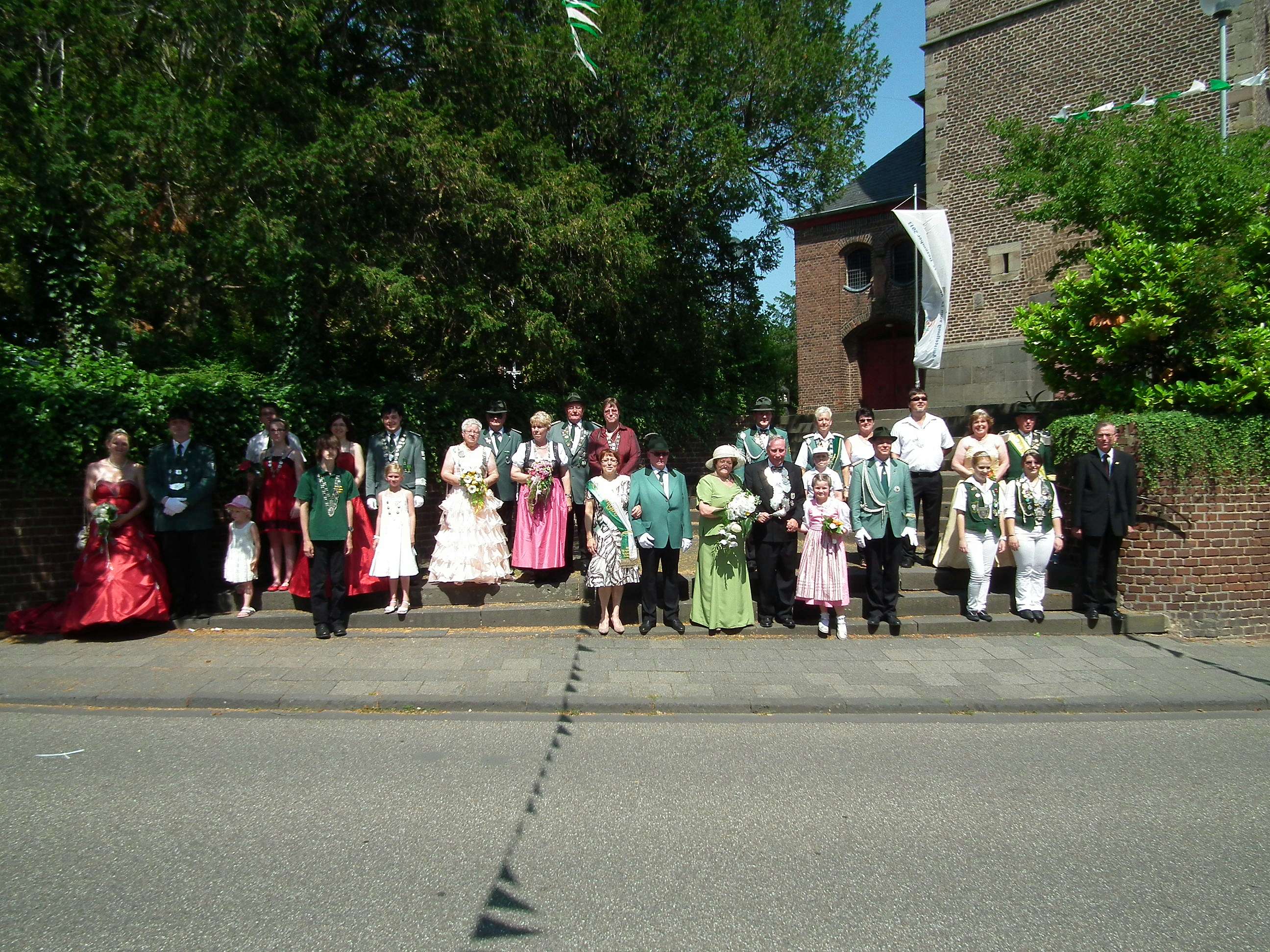 Schtzenzug durch Blatzheim