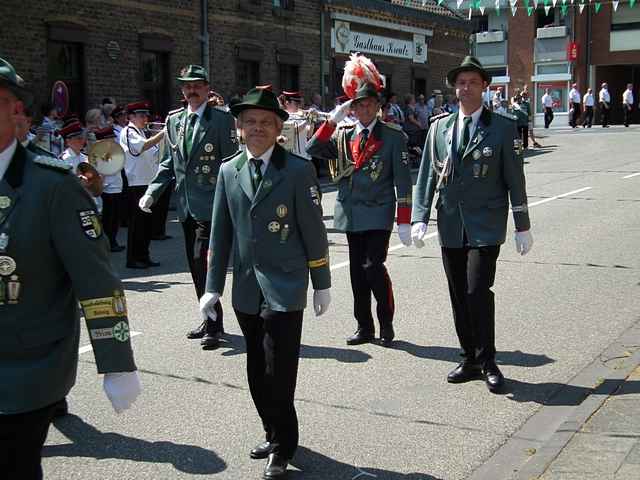 Schtzenzug durch Blatzheim