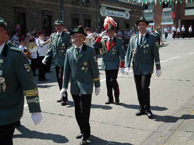 Schtzenzug durch Blatzheim