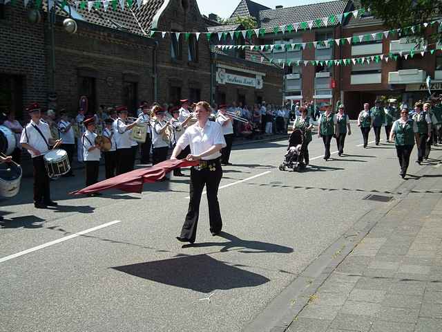 Schtzenzug durch Blatzheim