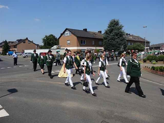 Schtzenzug durch Blatzheim