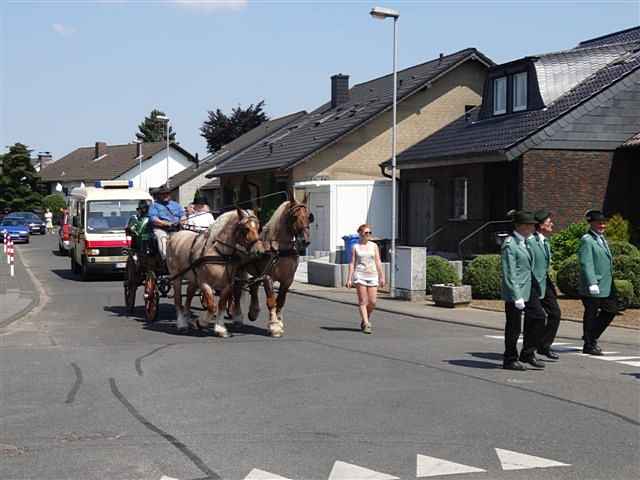 Schtzenzug durch Blatzheim