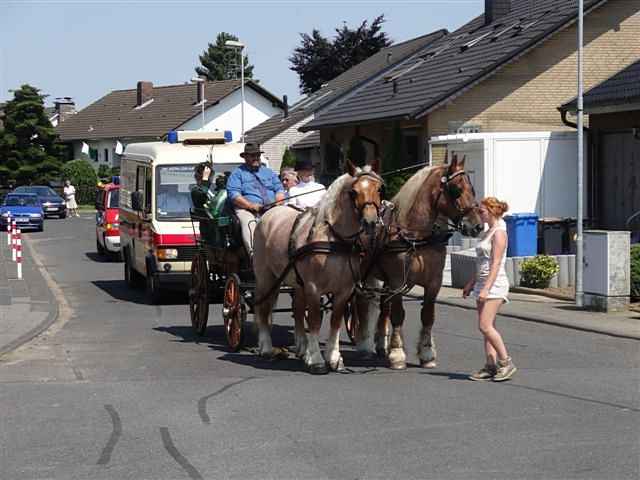 Schtzenzug durch Blatzheim