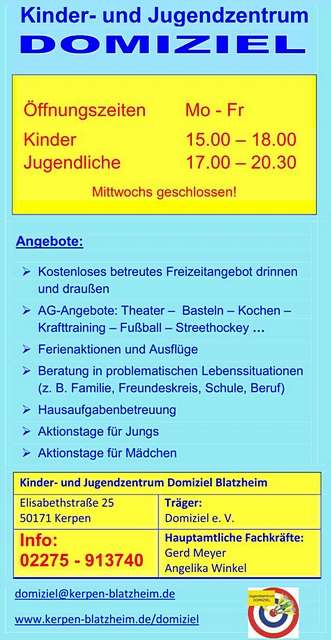 Neuer Programm-Flyer