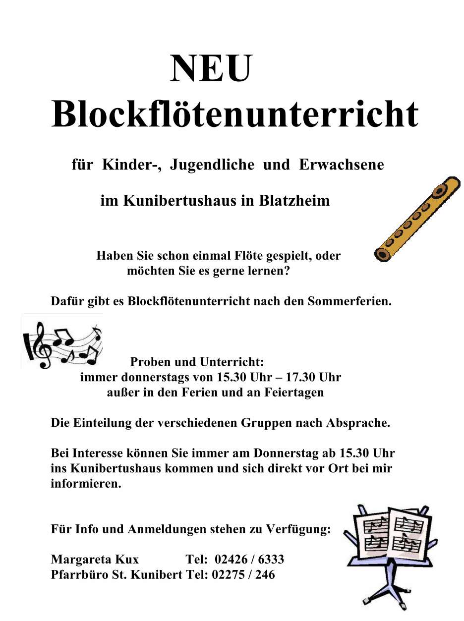 Blockflte lernen