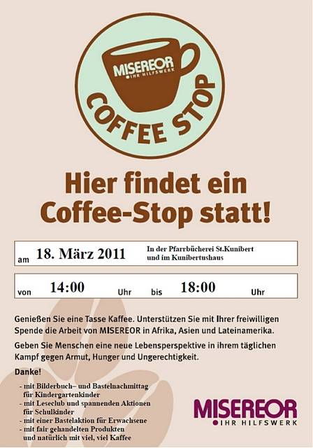 Coffee-Stop in der Bcherei