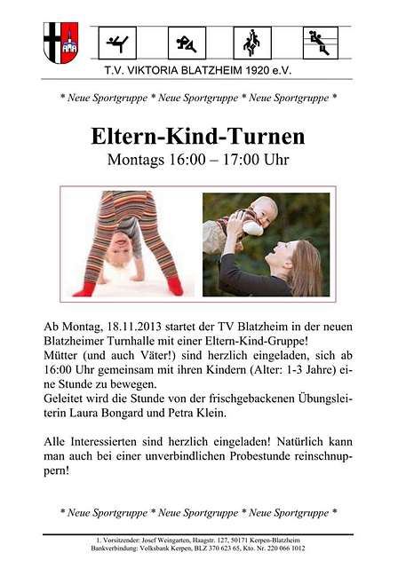 Eltern-Kind-Turnen