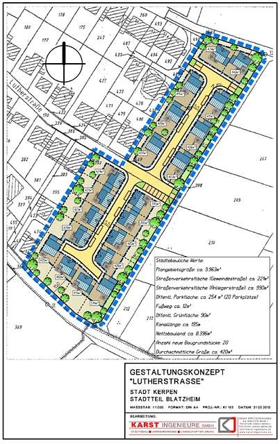 Neues Baugebiet Lutherstrae?