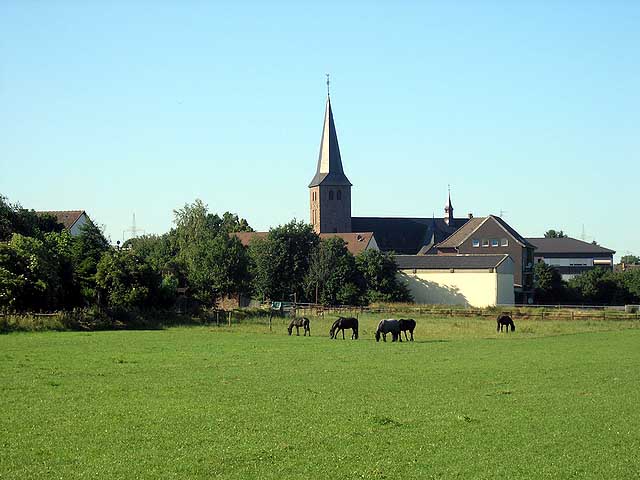 Blick auf die Kirche