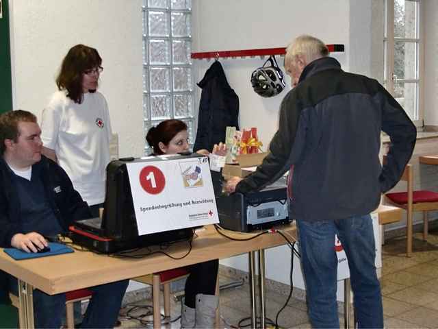 Ehrungen fr Blutspenden