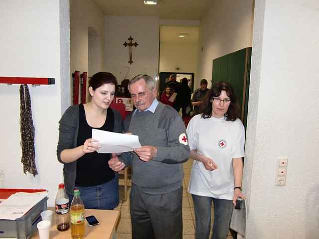 Ehrungen fr Blutspenden