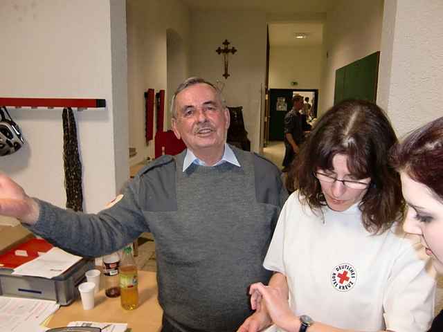 Ehrungen fr Blutspenden