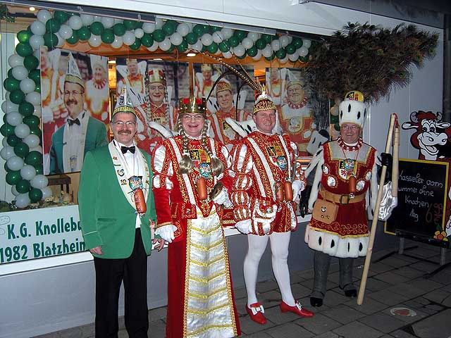 Dreigestirn in der Metzgerei Bongard