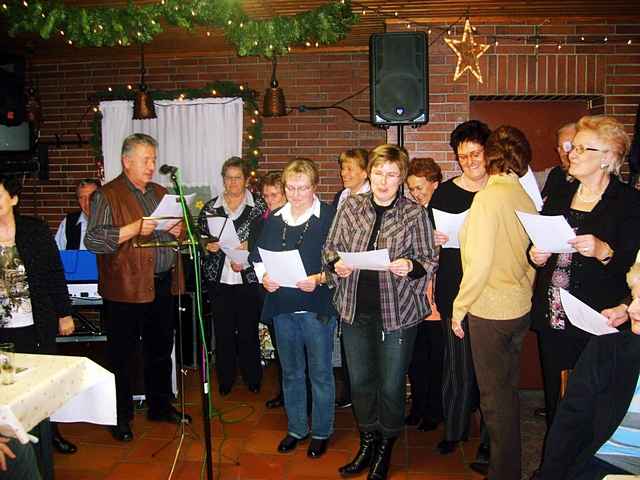 Weihnachtsfeier der Caritas 2009