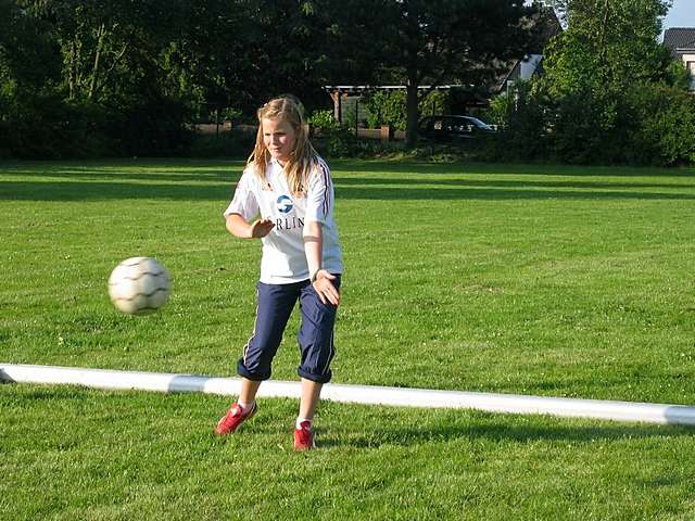 Fuball-Party der Fire Girls
