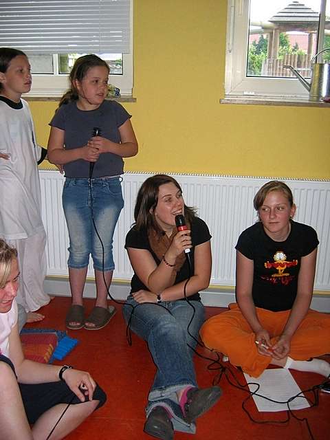 Fuball-Party der Fire Girls