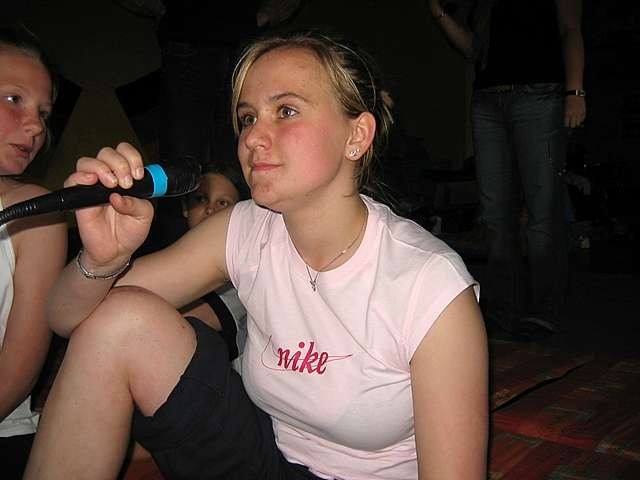 Fuball-Party der Fire Girls