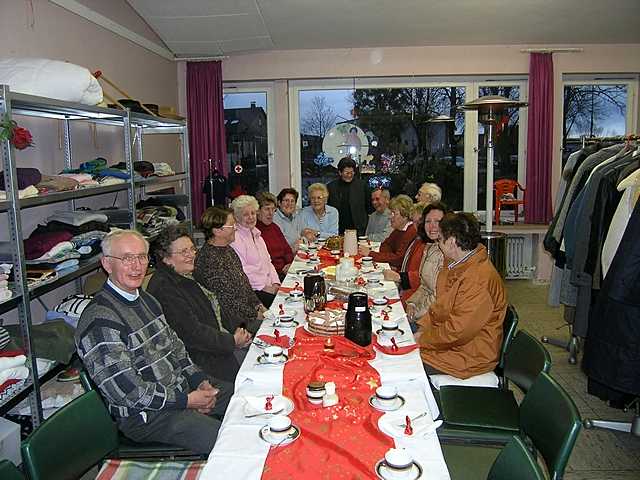 Weihnachtsfeier der Kleiderkammer