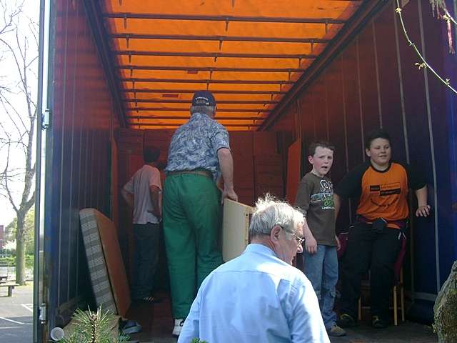 Kleidertransport nach Kaliningrad