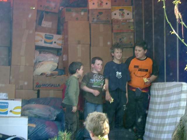 Kleidertransport nach Kaliningrad