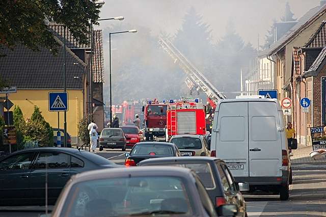 Wohnungsbrand in Bergerhausen