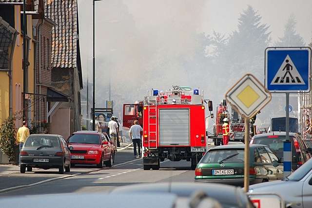 Wohnungsbrand in Bergerhausen