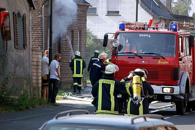 Wohnungsbrand in Bergerhausen