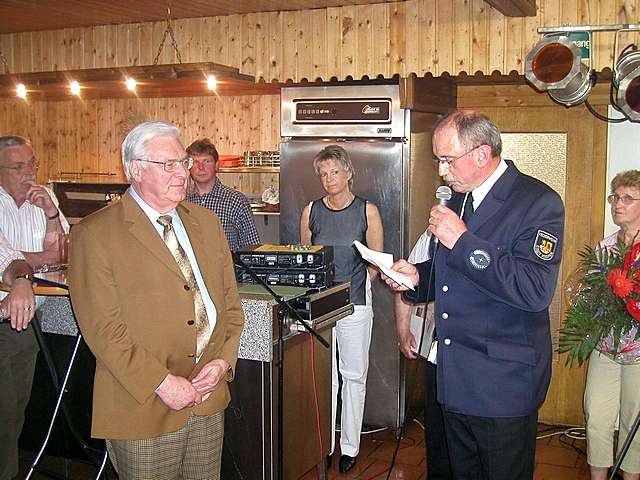 Ehrungen bei der Feuerwehr