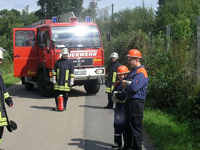 Einstze der Jugendwehr