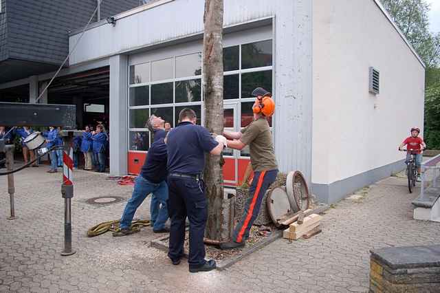 Maibaum der Feuerwehr