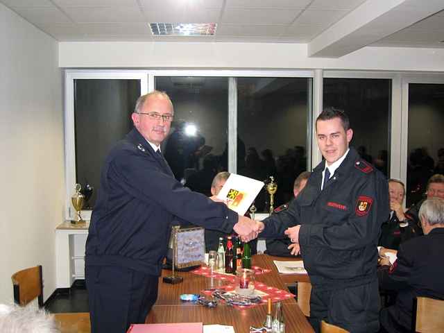 Ehrungen bei der Feuerwehr