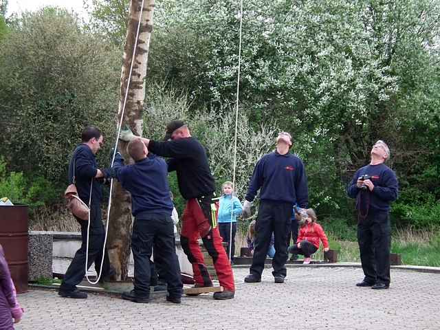 Maibaum der Feuerwehr