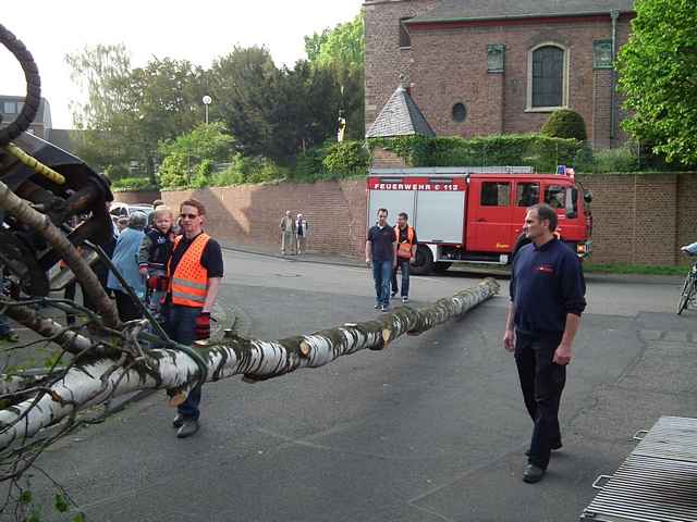 Maibaum der Feuerwehr