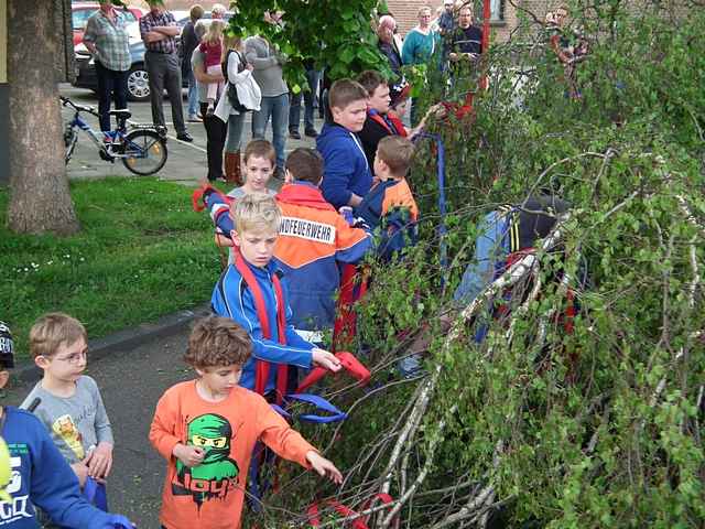 Maibaum der Feuerwehr