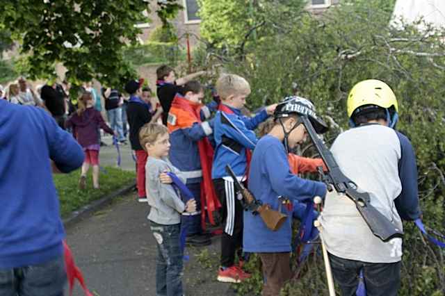 Maibaum der Feuerwehr