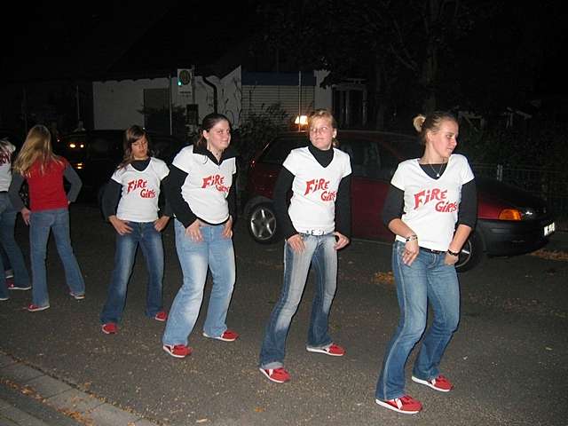 Fire-Girls beim Oktoberfest