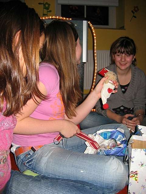 Weihnachtsfeier der Fire-Girls