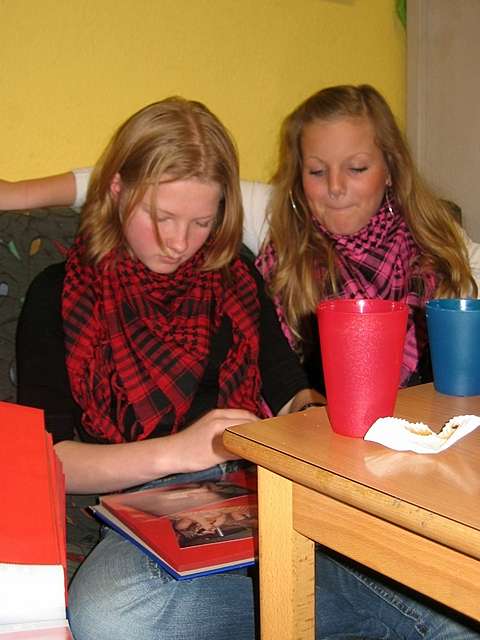 Weihnachtsfeier der Fire-Girls
