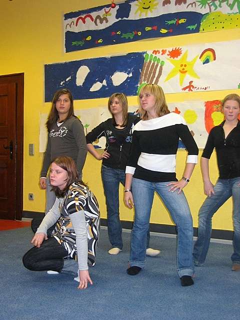 Weihnachtsfeier der Fire-Girls