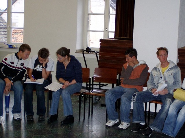 Firmung und Vorbereitung 2005