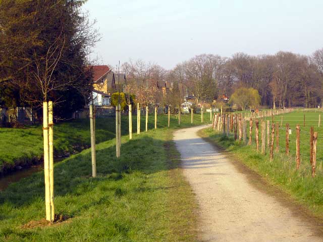 Radweg am Neffelbach