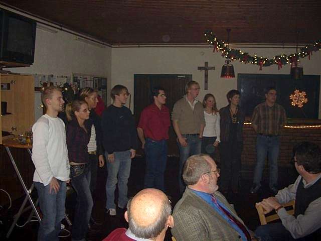 Weihnachtsfeier 2006