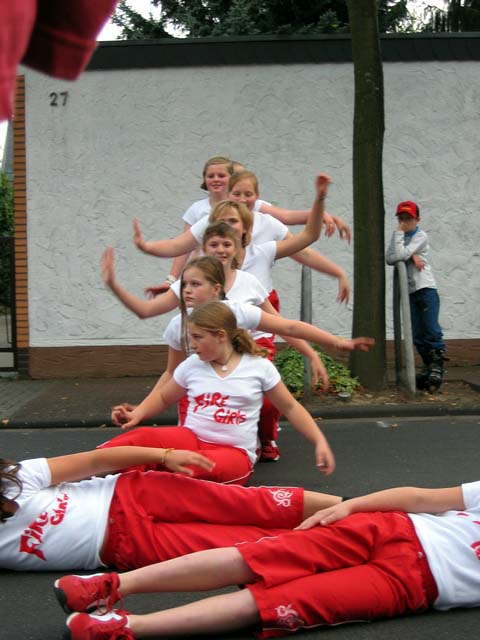 Fire-Girls bei Skater-Night