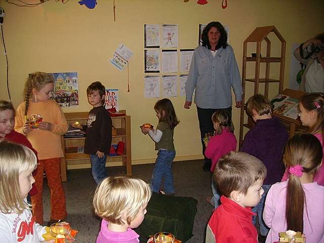 Krippen-Projekt im Kindergarten