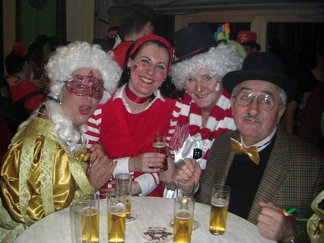 Kostmball in der Halle