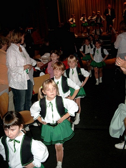 Tanzgruppe beim Blomekrvje