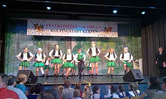 Tanzgruppe beim Tanz-Festival