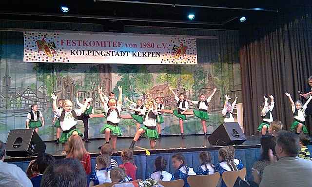 Tanzgruppe beim Tanz-Festival